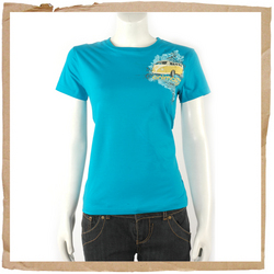 Animal Acer Basic Tee Ocean Blue