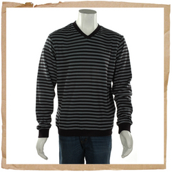 Animal Albatross V Neck Knit Black