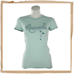 Animal Atlin Tee Moonlight Blue