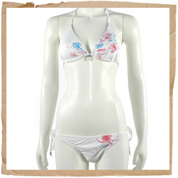 Animal Blustering Bikini White