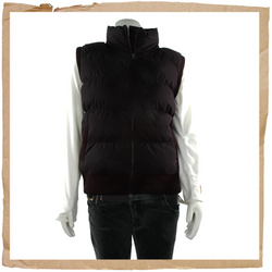 Animal Boxwood Gilet Black