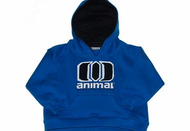 Animal Boys Animal Himbo Hoody. Vivid Blue