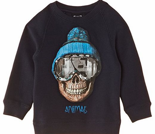 Boys Bizatch Sweatshirt, Blue (Indigo), 13 Years (Manufacturer Size:Large)