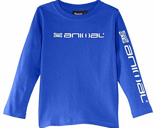 Animal Boys Bolted Top, Royal Blue, 13 Years (Manufacturer Size:Large)