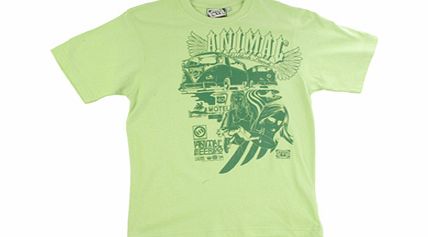 Boys Animal VW T-Shirt. Sharpe Green