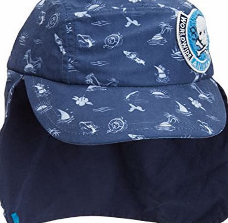 Animal Boys Buster Cap, Blue (Indigo), One Size
