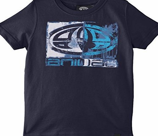 Animal Boys Handle T-Shirt, Blue (Indigo), 13 Years (Manufacturer Size:Large)