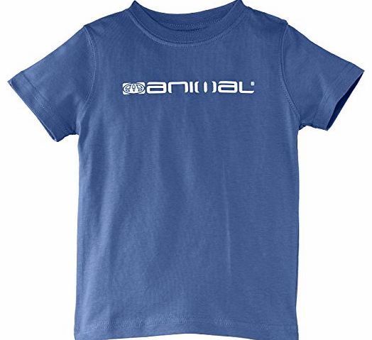 Animal Boys Heelflips T-Shirt, Blue (French Navy), 9 Years (Manufacturer Size:Small)