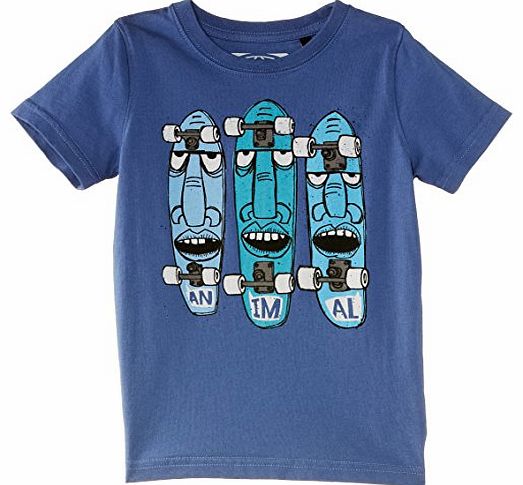 Animal Boys Hydrant T-Shirt, Blue (French Navy), 2 Years