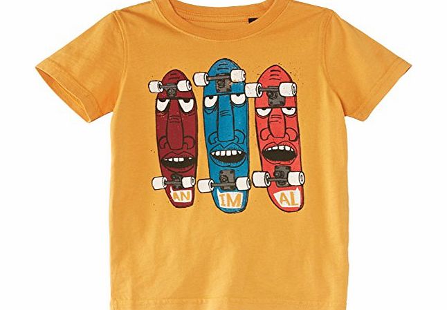 Animal Boys Hydrant T-Shirt, Gold, 2 Years