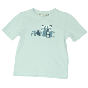 Toddler Boys Animal Bafa Crew Printed T-Shirt.