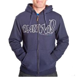 Animal Bremner Fur Live Hoody - Ink Navy