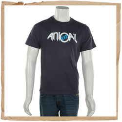 Animal Buffon Jnr Basic Tee Navy