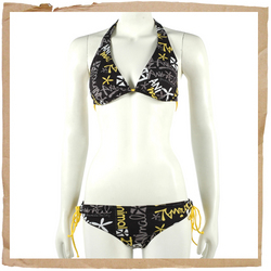 Animal Buffy Bikini Black