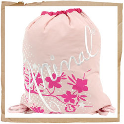 Animal Canny Gym Sack Pink