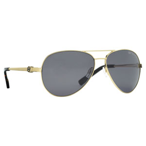 Animal Chip Sunglasses - Gold/Vint Green