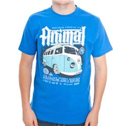 Animal Cobbs T-Shirt - Strong Blue