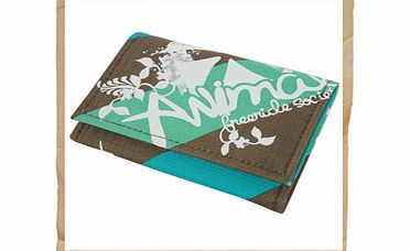 Animal Coral Wallet Blue/Green