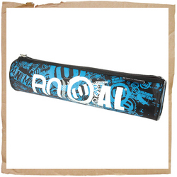 Animal Cylinder Pencil Case Black/Blue
