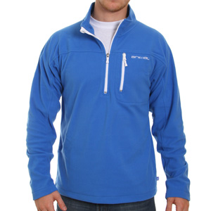 Animal Danube Half zip fleece - Strong Blue