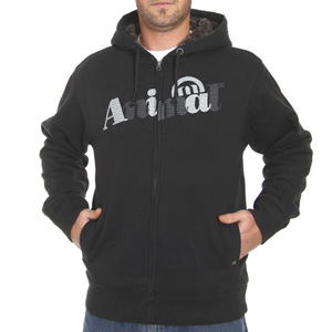 Animal Dashley Fur lined zip hoody