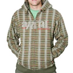 animal Demon Zip Thru Hoody - Grape Leaf