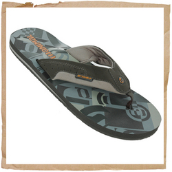 Animal Disruption Flip Flop Grey