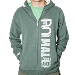 animal Diste Zip Thru Hoody - Pacific
