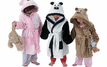 animal Dressing Gown, Bear, Small
