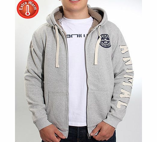 Animal Farmingly Sherpa lined zip hoody
