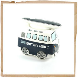 Animal Fiddler Camper Van Egg Cup Blue