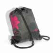 Animal Flower Print Gymsac - Olive/Pink