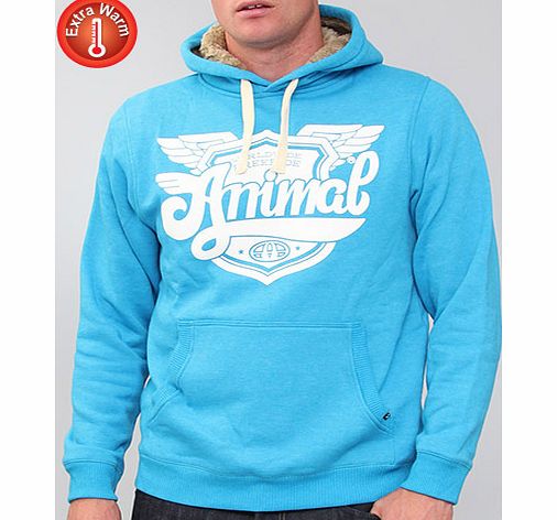 Animal Flynn Hoody - Blue Jewel