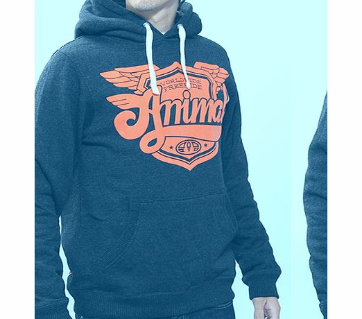 Animal Flynn Hoody - Charcoal