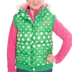 Animal Girls Deemer Bodywarmer - Kelly Green