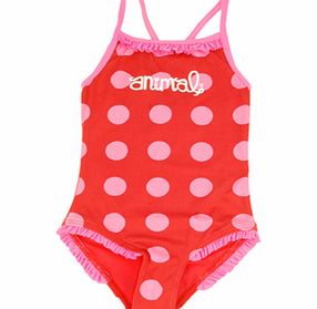 Animal Girls Girls Toddler Animal Perdita Swimsuit Costume.