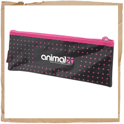 Animal Girls Large Pencil Case Black/Pink