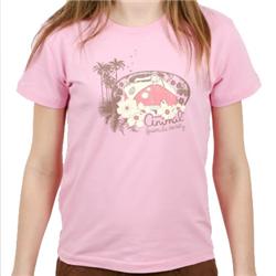animal Girls Rumple T-Shirt - Prism Pink
