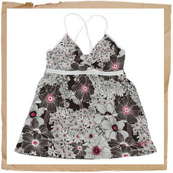 Animal Gorgon Cami Top Black/White