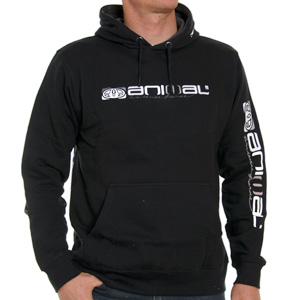 Animal Huey Hoody - Black