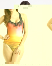 Animal Ilania Graphic Swimsuit - Black