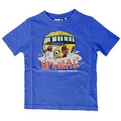 Animal Kids Castleman T-Shirt - Strong Blue