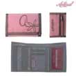 Animal Ladies 3 Leaf Wallet - Pink/Grey