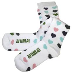 animal Ladies Agatha Snow Sock - White