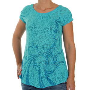 Animal Ladies Amur Deluxe tee - Blue Atoll