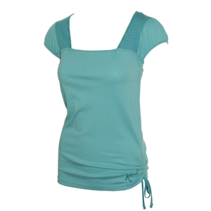 Ladies Animal Angus Top. Reef Water