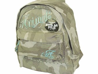Animal Ladies Animal Chief BackPack. Brown Camo