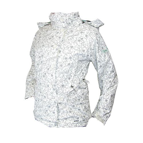Animal Ladies Animal Joy Tech Snow Jacket White