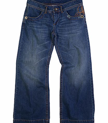 Animal Ladies Animal Kerria Flare Jean 488 Dark Wash