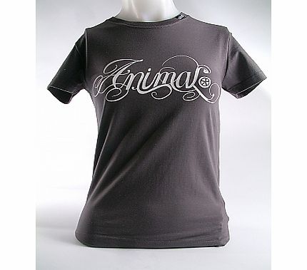 Animal Ladies BASIC TEE WP402 - DARK SHADOW